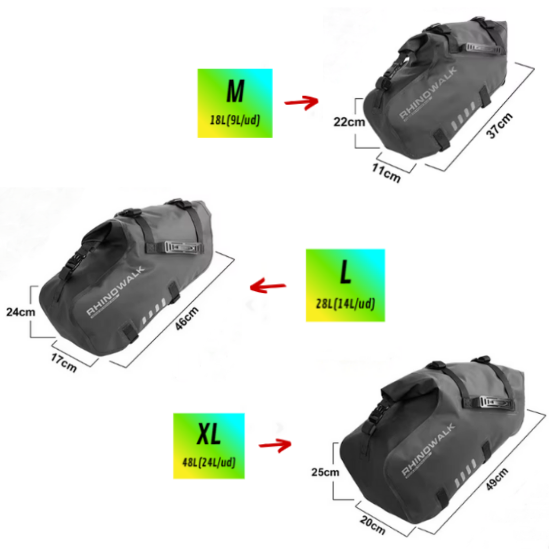 Rhinowalk rackless Saddlebag
