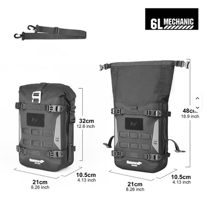 Rhinowalk Crash Bar Bag de 6L serie Mechanic